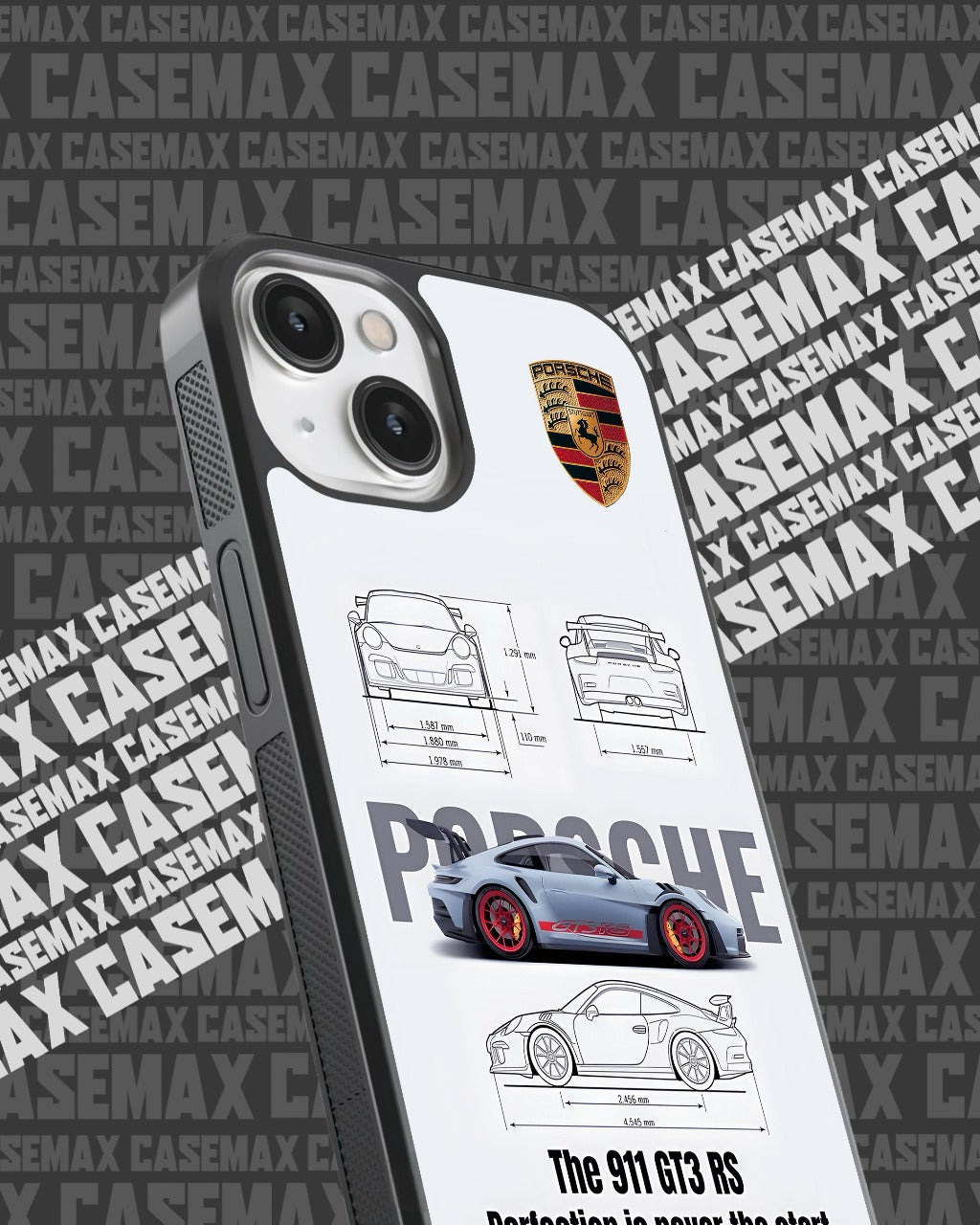 PORSCHE BLUEPRINT METALLIC CASE