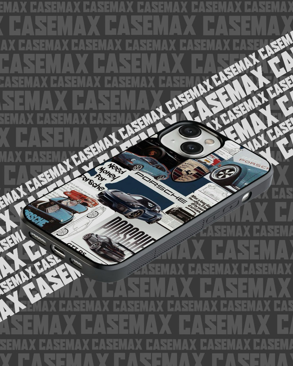PORSCHE STREET ART METALLIC CASE