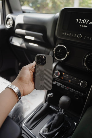 Woven Pattern Carbon Case