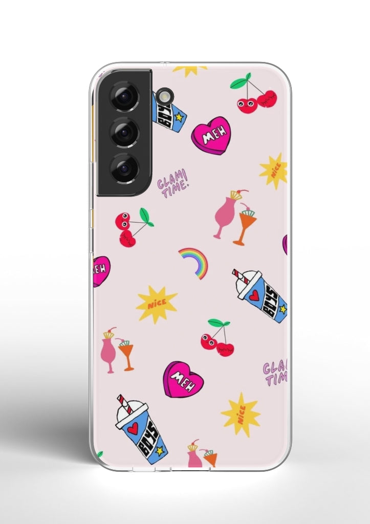 Girly Printed Design CM Case