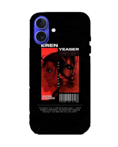 iPhone 16 Anime Printed CM Case