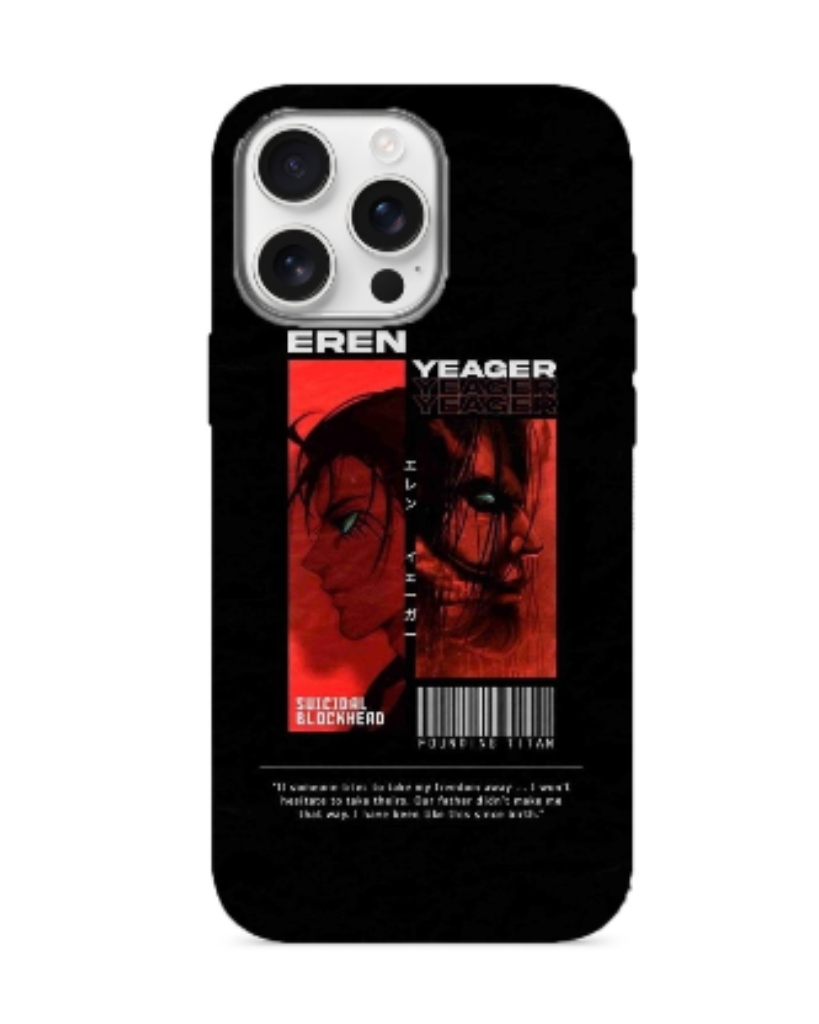 iPhone 16 Pro Anime Printed CM Case