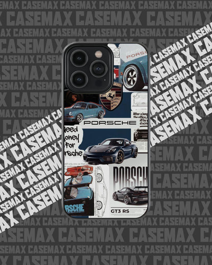 PORSCHE STREET ART METALLIC CASE