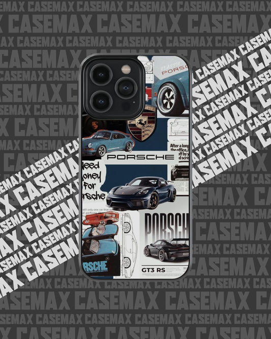 PORSCHE STREET ART METALLIC CASE
