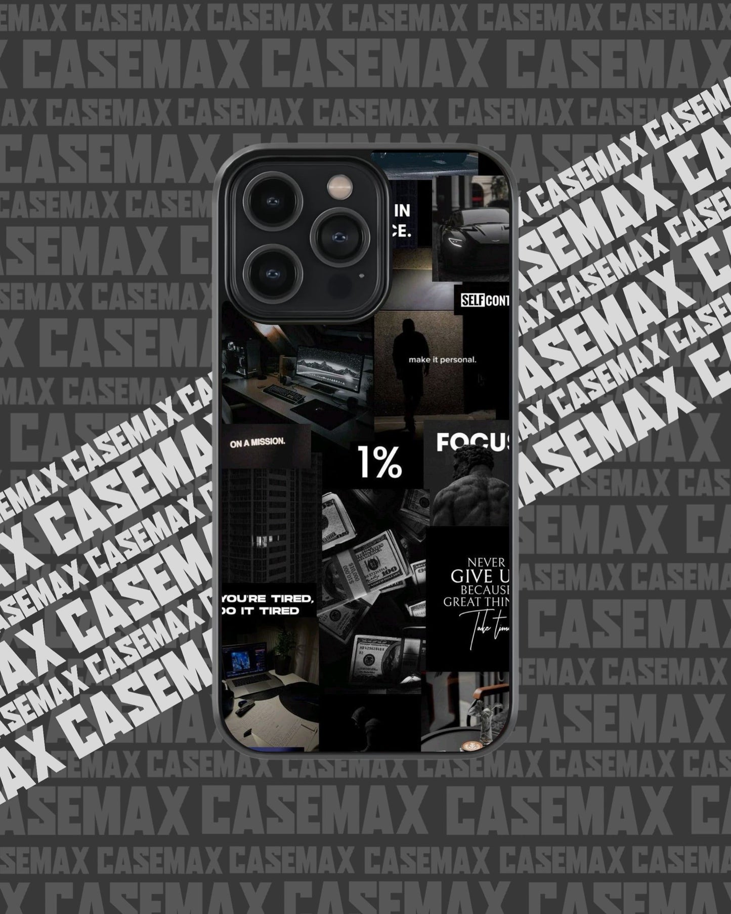 THE 1% METALLIC CASE