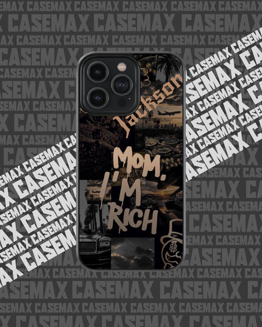 I'M RICH METALLIC CASE