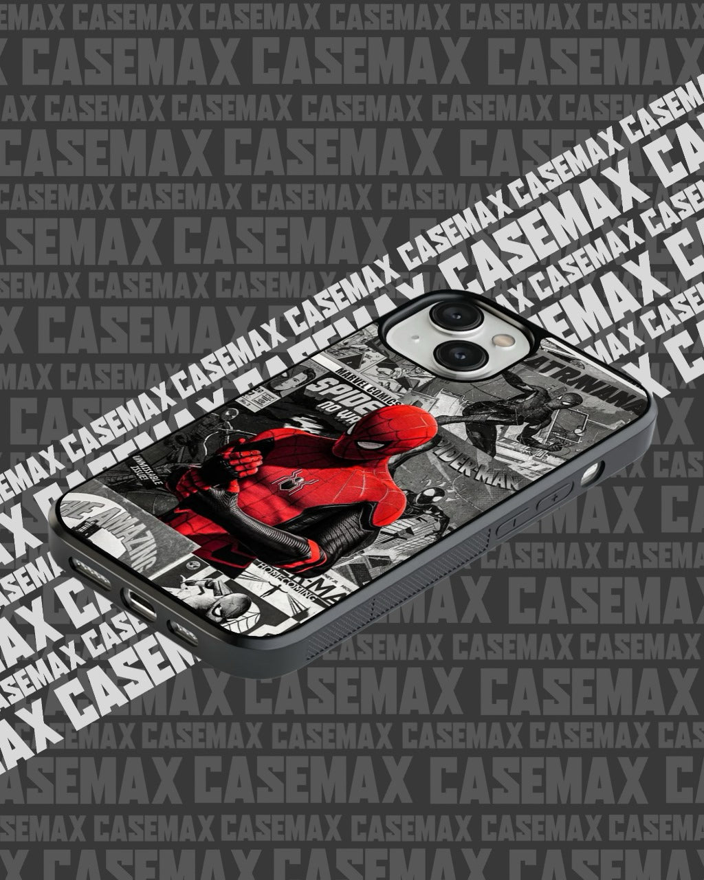 SPIDERMAN COMIC METALLIC CASE