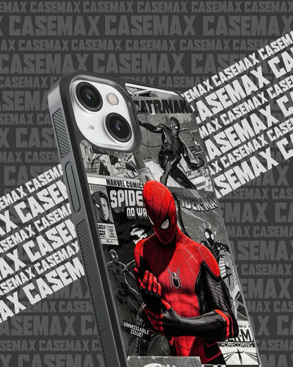 SPIDERMAN COMIC METALLIC CASE