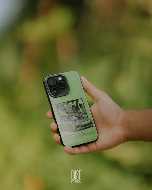 GREEN P0RSCHE CASE