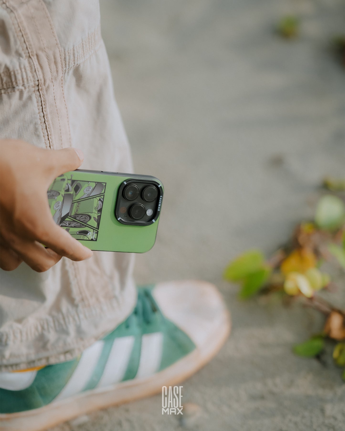 GREEN P0RSCHE CASE