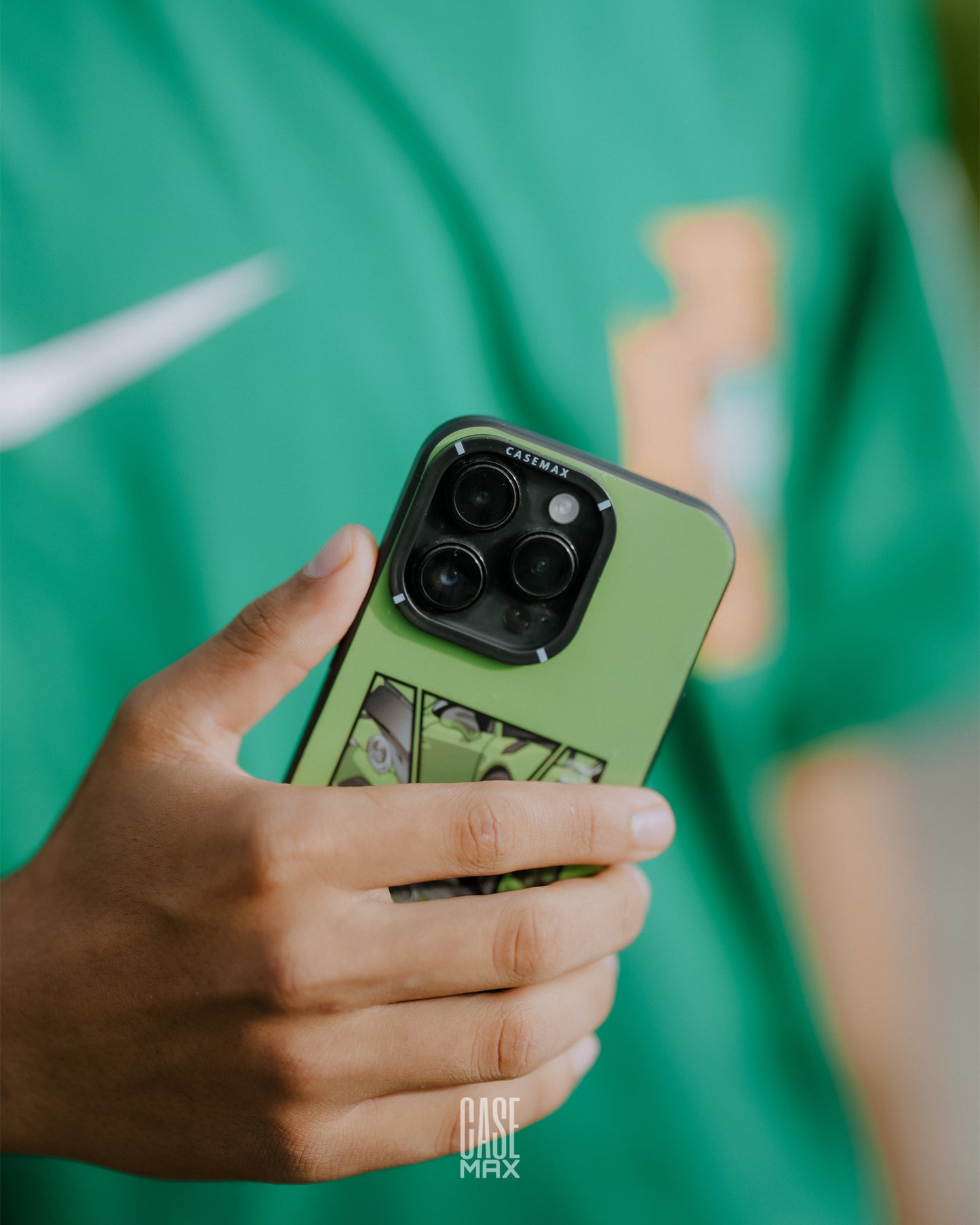 GREEN P0RSCHE CASE