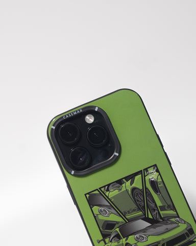 PORSCHE GREEN CASE