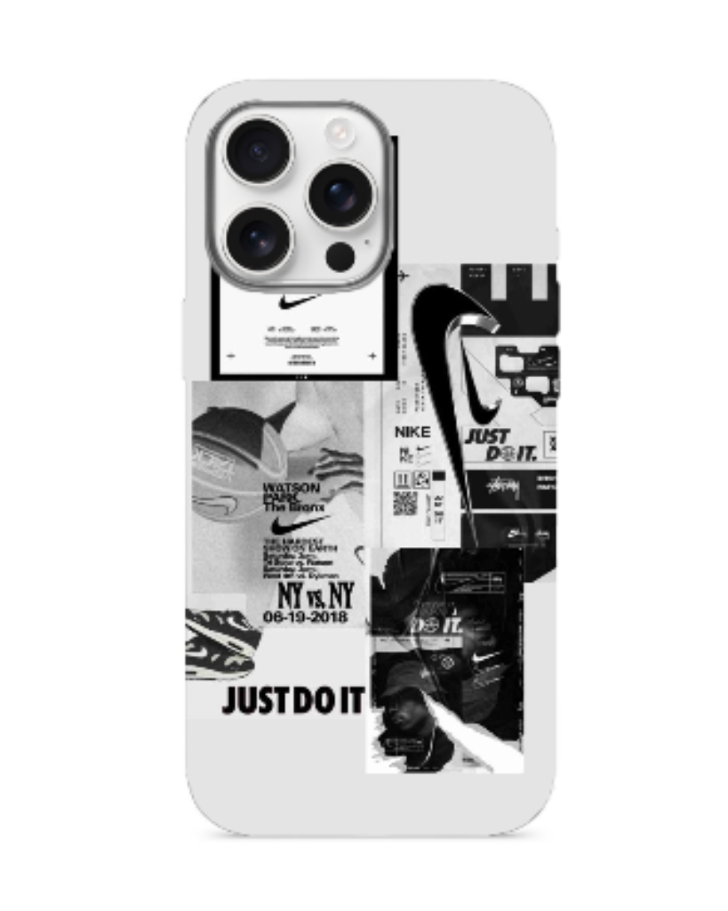 iPhone 16 Pro Max Just Do It Aesthetic Printed CM Case