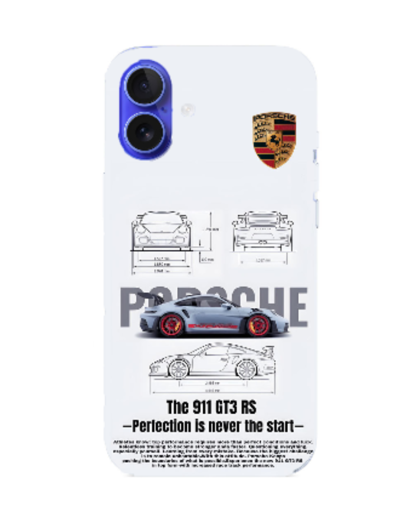 iPhone 16 Plus Porsche Printed CM Case