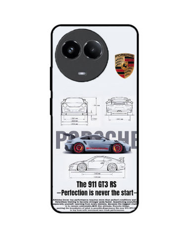 Realme 11X 5g Porsche Printed CM Case