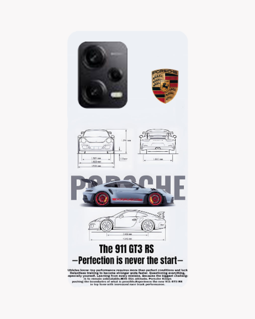 Redmi Note12 Pro Plus 5g Porsche Printed CM Case